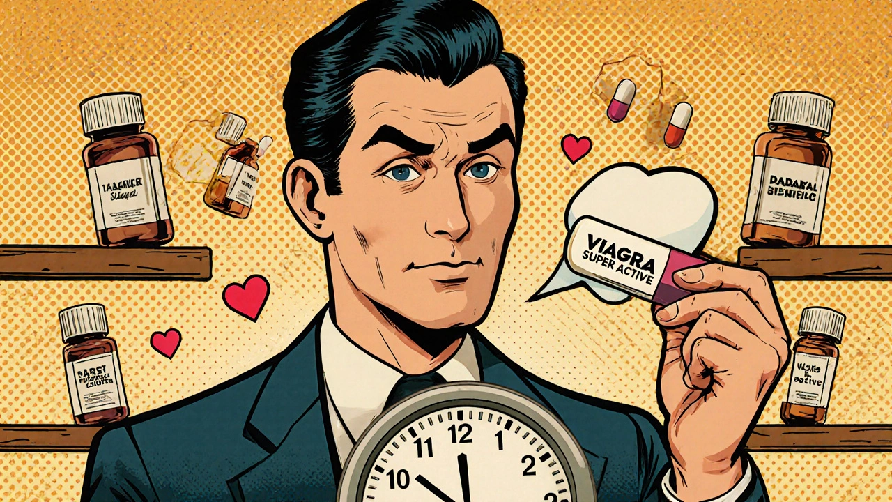 Viagra Super Active vs Alternatives: What Works Best for Erectile Dysfunction