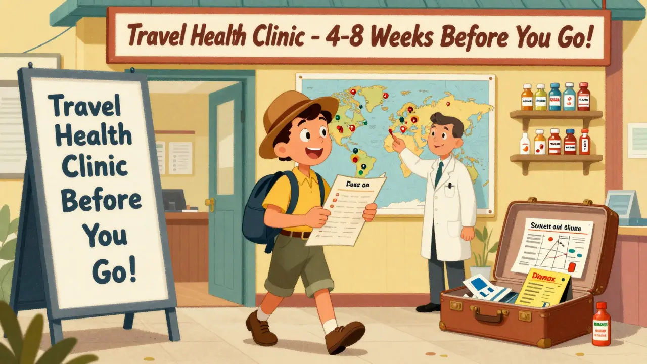 How to Use Travel Health Clinics for Pre-Trip Medication Planning