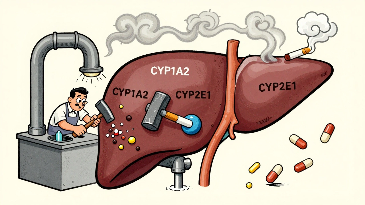 Smoking and Medications: How Cigarettes Alter Drug Levels and Why It Matters