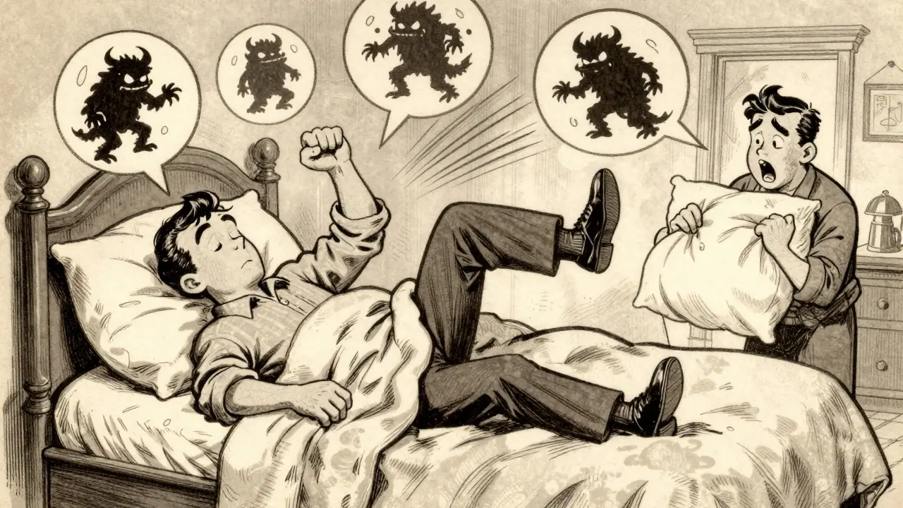 REM Sleep Behavior Disorder: Medications and Neurological Assessment