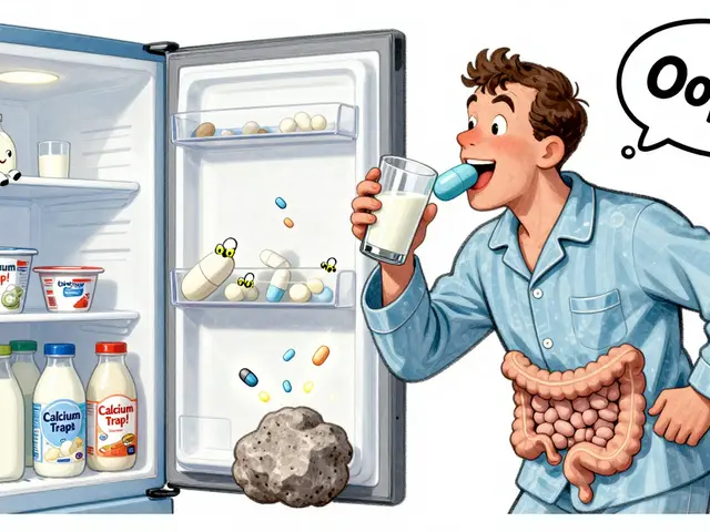 Dairy Products and Antibiotic Absorption: Timing Matters