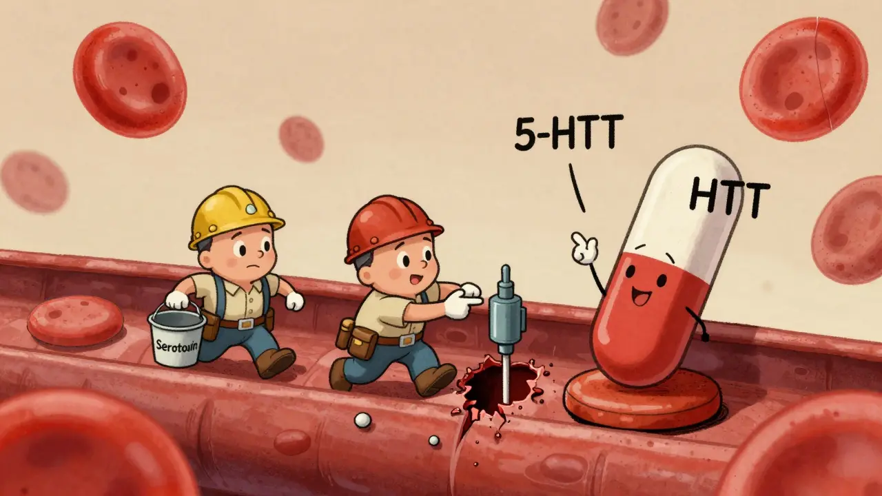 SSRIs and Bleeding Risk: How Platelet Dysfunction Works and What to Do